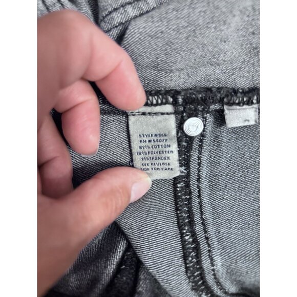 Cabi Womens Slim Fit Black Denim Jeans Size 10 - Picture 7 of 7